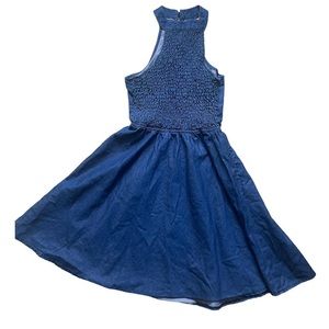 denim dress